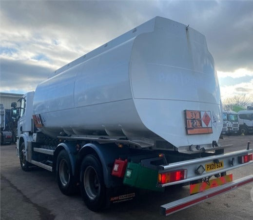 2009, SCANIA P270, 6X4 DOUBLE DRIVE FUEL TANKER TRUCK( 20,000 Litre)