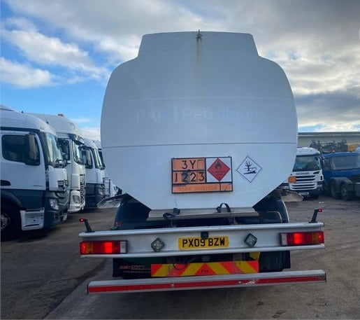 2009, SCANIA P270, 6X4 DOUBLE DRIVE FUEL TANKER TRUCK( 20,000 Litre)