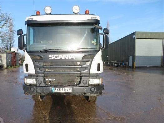 2014, SCANIA P410, 8X4 STEEL TIPPER TRUCK