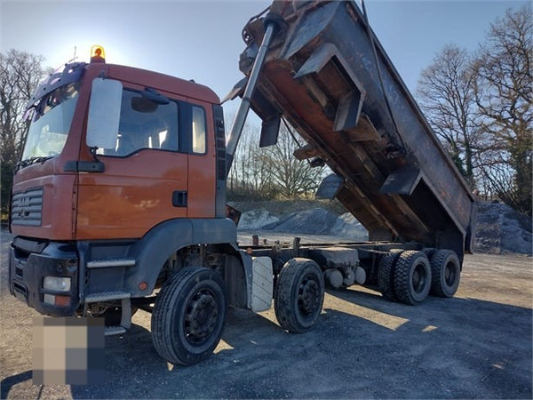 2006, MAN TGA 35-430, 8X4 STEEL TIPPER TRUCK