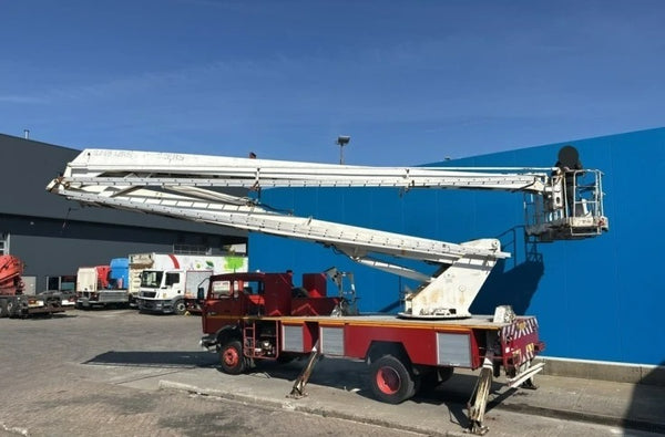 1991, RENAULT MIDLINER 160 With SIMON S 70 AERIAL PLATFORM