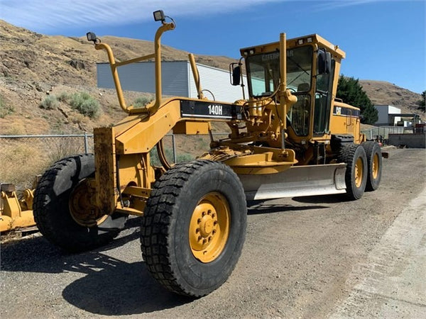 2004, CATERPILLAR 140H VHP MOTOR GRADER