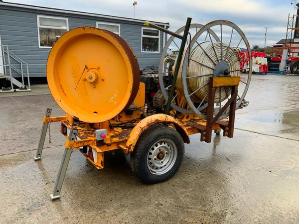 SINGLE AXLESEB CABLE PULLING /WINCH TRAILER