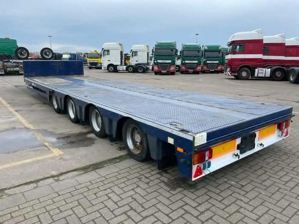 NOOTEBOOM OSD-50-04 4-AXLE EXTENDABLE LOW LOADER TRAILER