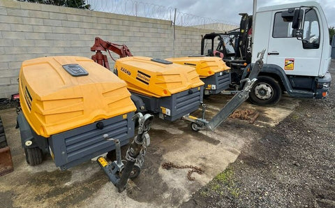 2016, ATLAS COPCO XAS 37 MOBILE COMPRESSOR