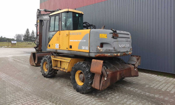 2001, VOLVO EW 160 WHEEL EXCAVATOR