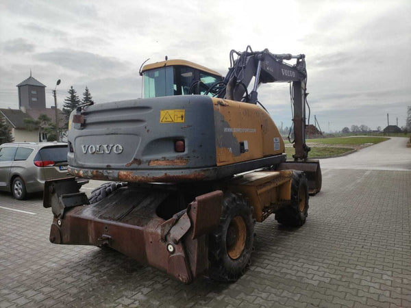 2001, VOLVO EW 160 WHEEL EXCAVATOR