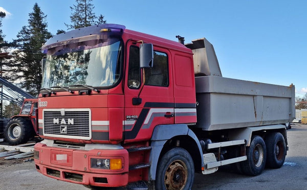 1998, MAN 26.400 - 6x4 STEEL MANUAL RETARDER DUMPER TIPPER TRUCK