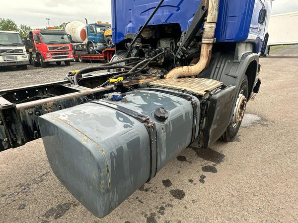 2007, SCANIA R480 6x4 CHASSIS CAB 11.7-STANDARD FLATBED TRUCK