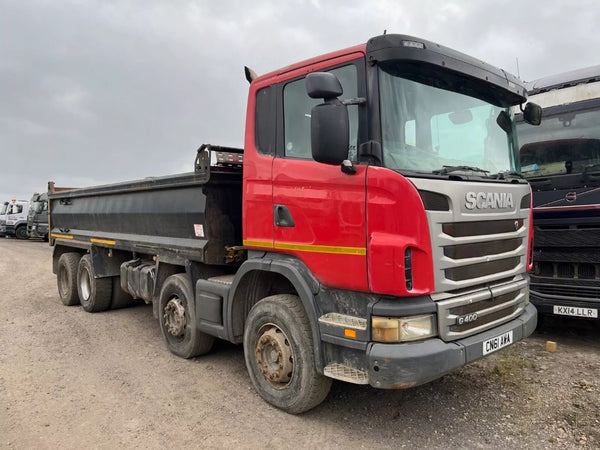 2011,SCANIA G440 - 8x4 STANDARD STEEL BODY TIPPER TRUCK