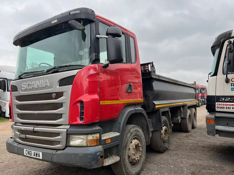 2011,SCANIA G440 - 8x4 STANDARD STEEL BODY TIPPER TRUCK