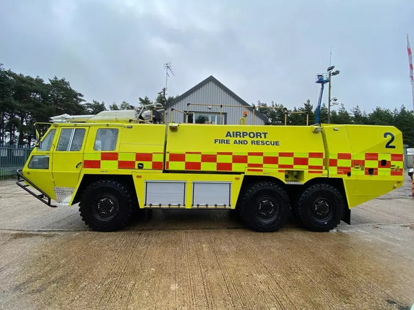 1986, GLOSTER SARO PROTECTOR FIRE ENGINE 6X6 AIRPORT APPLIANCE DETROIT V8