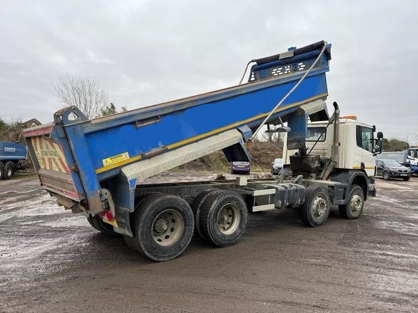 2011, SCANIA P360 - 8X4 STANDARD STEEL BOBY TIPPER TRUCK