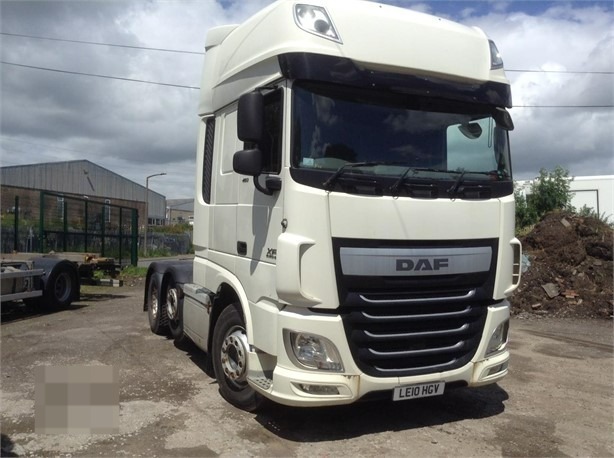 2017, Daf Xf460, 6×2 Midlift Topline Tractor