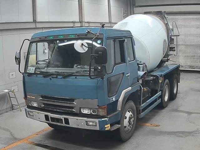 1994 Mitsubishi Fuso The Great 9.92t - 8x2 Stadard Cement Mixer Truck / 8.9m3 / 8dc9 6mt Air Brake - Image 2