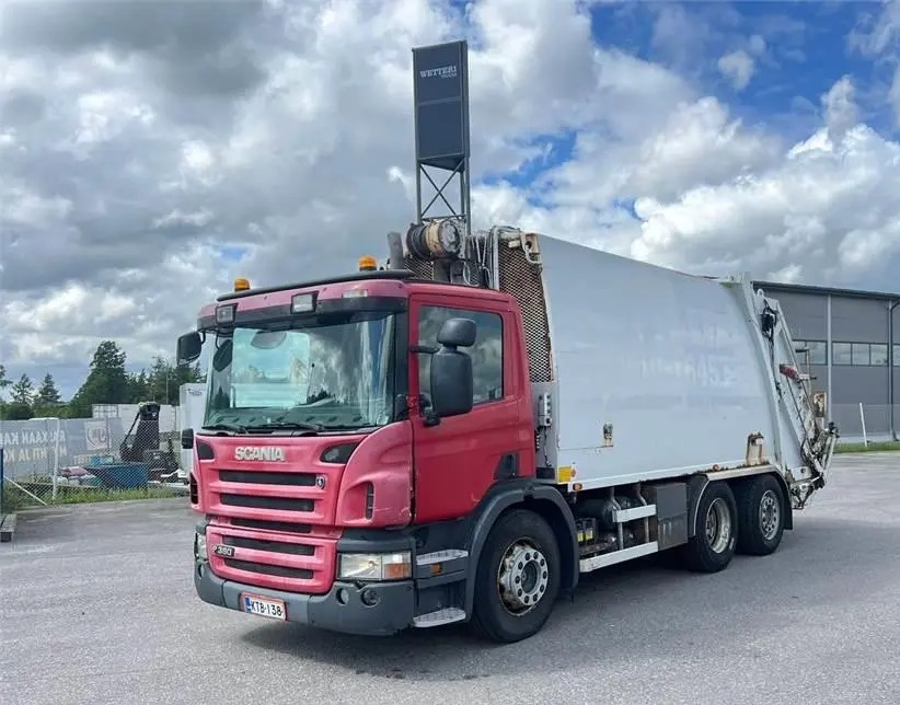 2007, Scania P380, 6x2 Garbage Truck