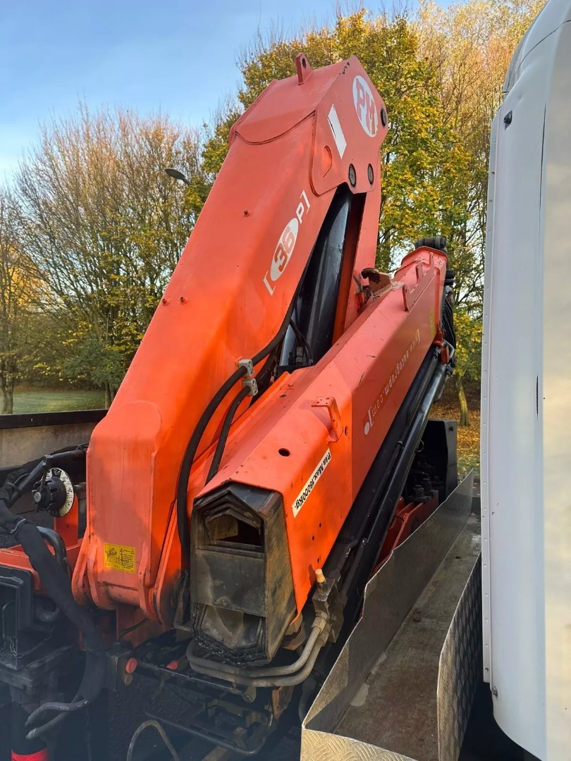 2001,SCANIA 114 380 -6X2 REARLIFT STASNDARD FLATBED FITTED WITH CRANE - Image 4