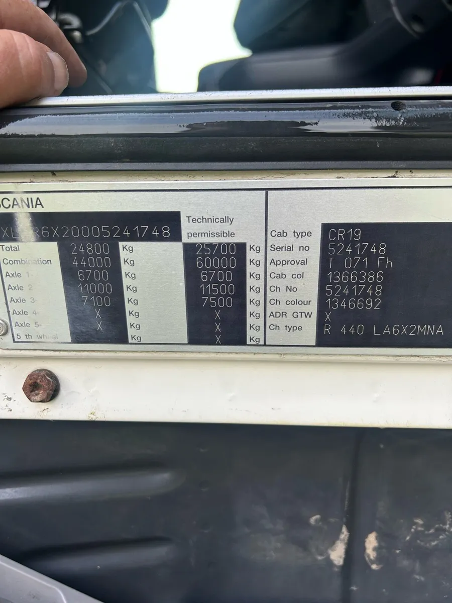 SCANIA R450 NON-ADBLUE, 6x2 - BEI "MKONONI" DAR: TZS 94,500,000/= - Image 7