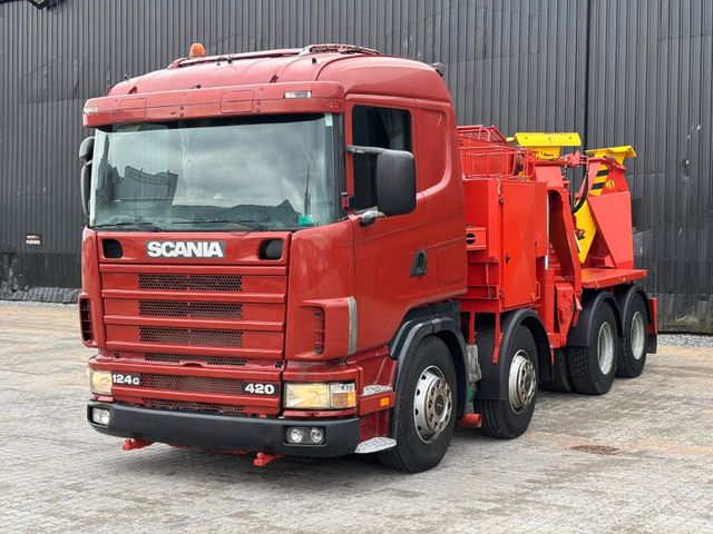Scania 124, 8x4 Recovery Truck from SCandex via Mobile - 27
